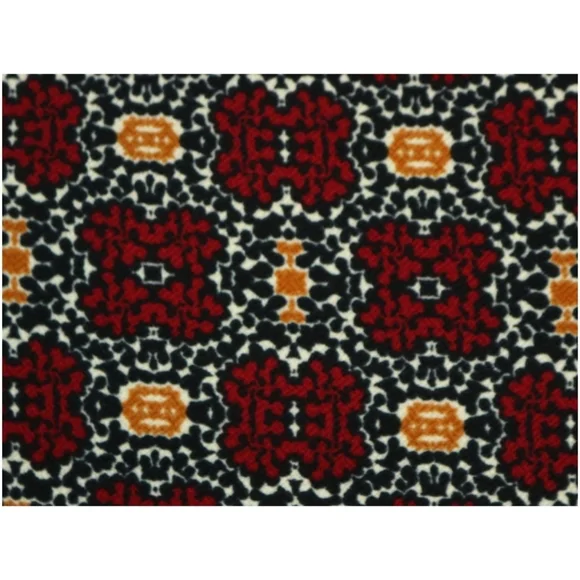 LuLaRoe Cassie Red Pattern Pencil Skirt - Picture 2 of 3